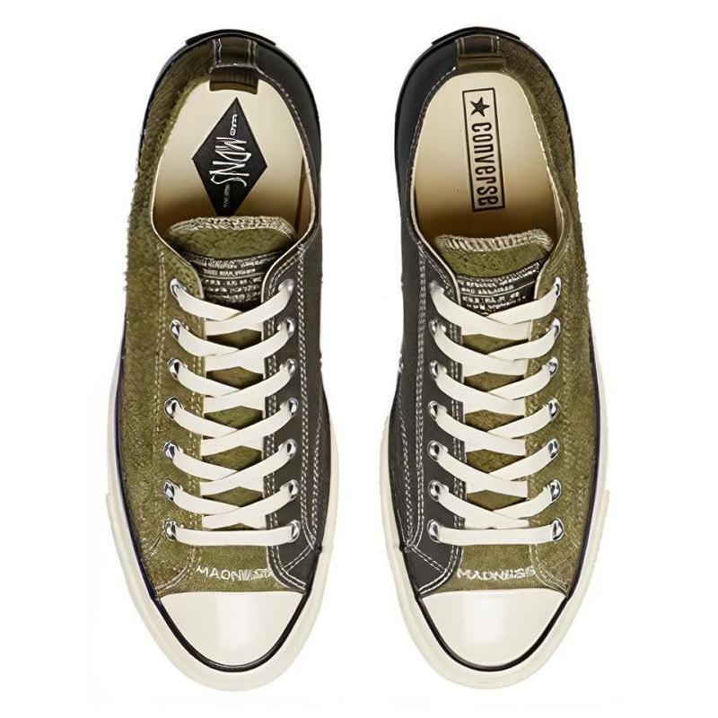 Converse Chuck 70 Comfortable Low-Top Canvas Unisex Army Green