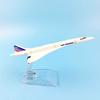 Concorde Air France Diecast Plane Model Airplane 1/400 Scale Diecast Airplane Aircraft Alloy Model Kids Toys Collections Gifts