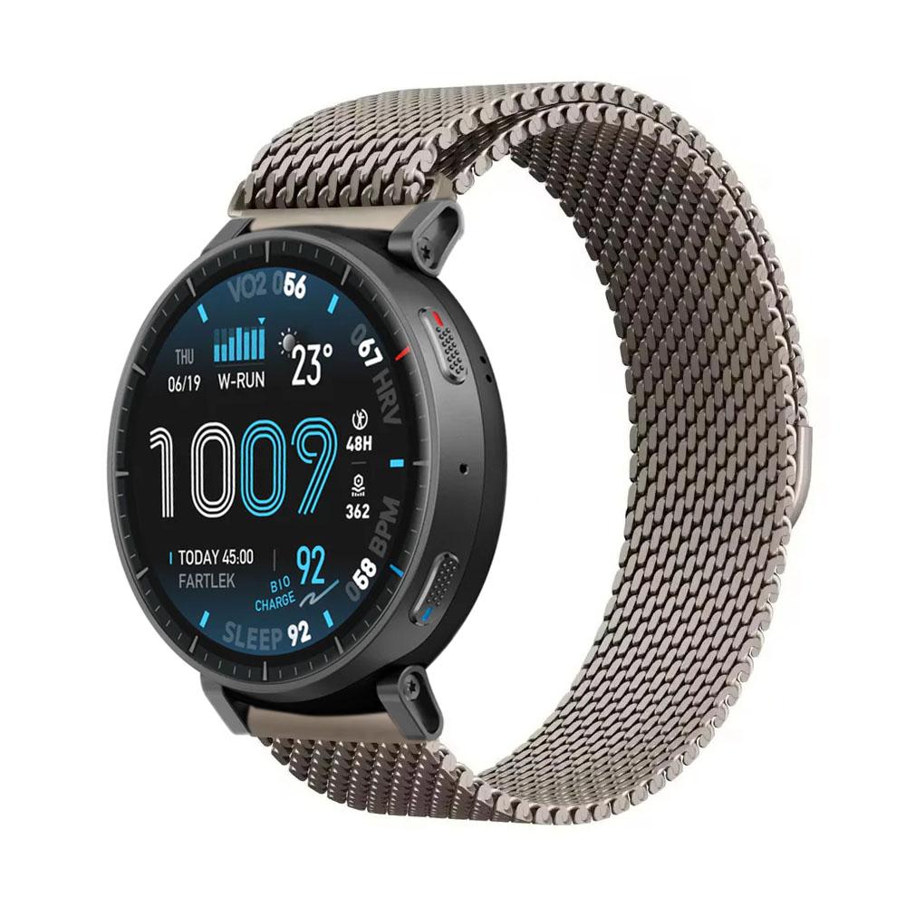 22mm 20mm Milanese Strap for Amazfit Active Max/Balance 2/Bip 6 5 Stainless steel Wristband for Amazfit Active 3 2/GTS/GTR Band