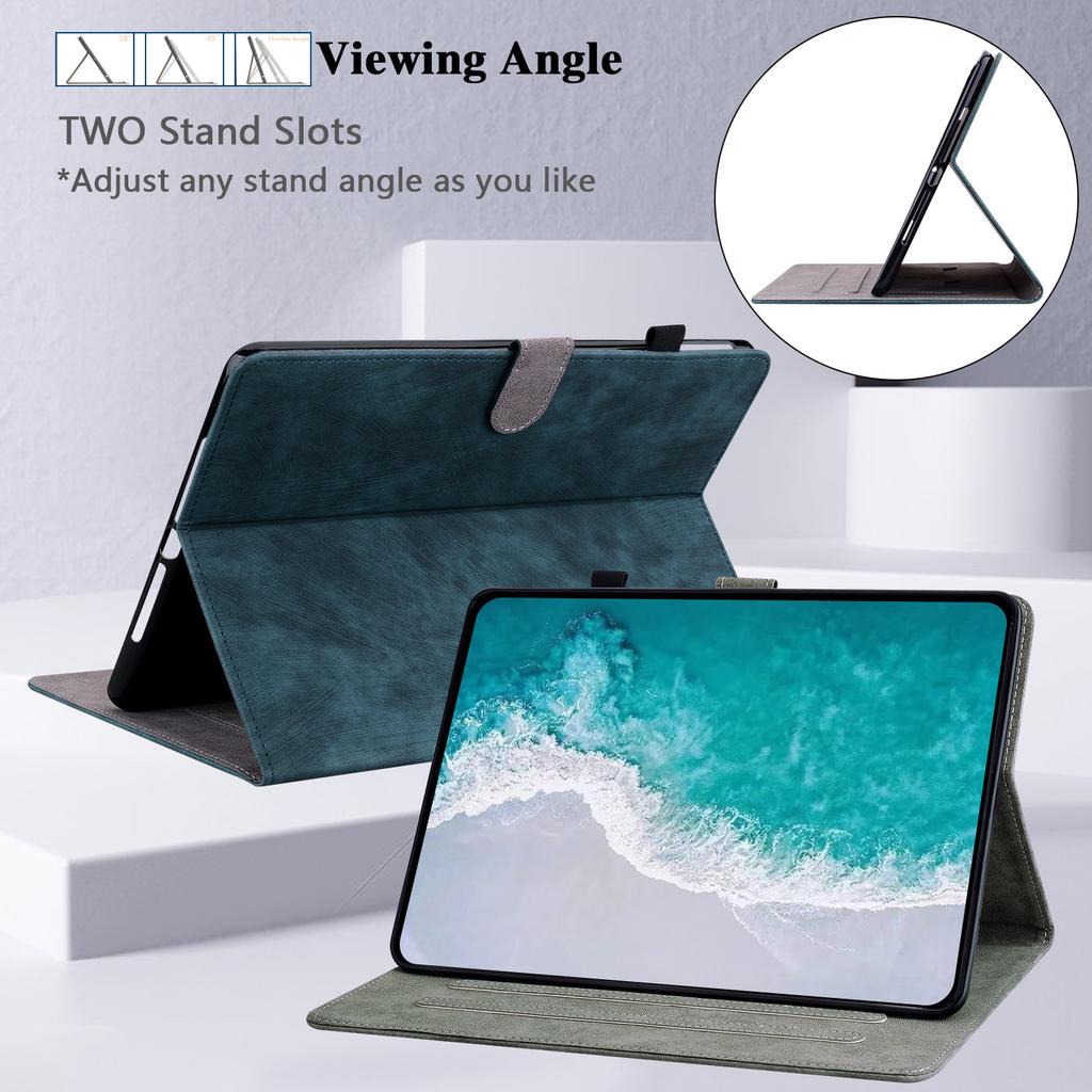 2023 Amazon Fire HD10 Leather Protective Case with Stand and Full Cover, Anti-Fall Tablet Case