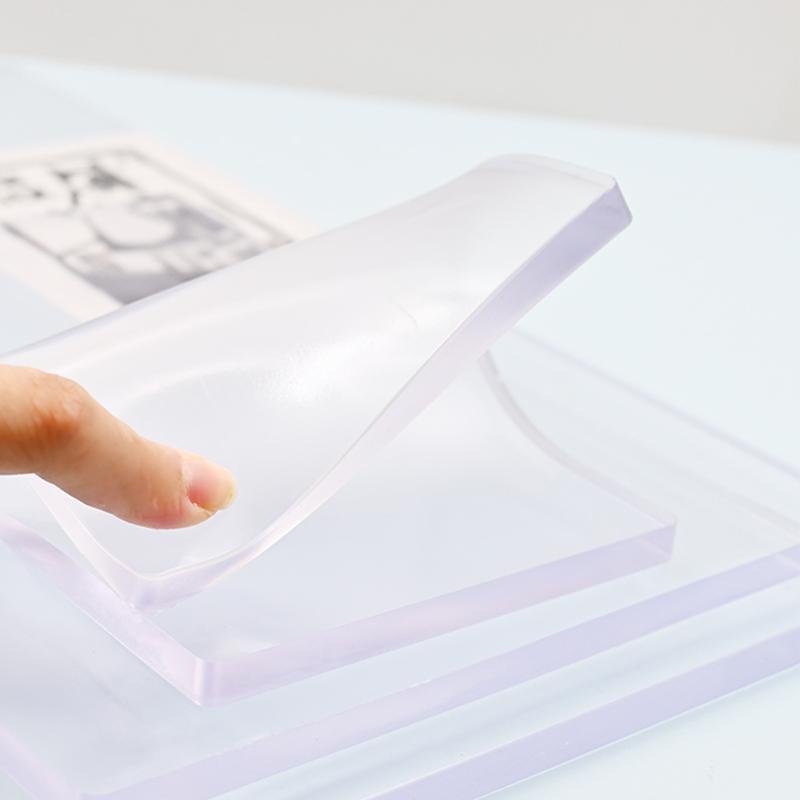 Verdickte 10mm Gelplatte A5 A4 A3 Gel-Druckplatte Wiederverwendbare Gelplatte Zum Drucken Bastel-Gel-Pad Druckplattenpresse Gelli-Platte