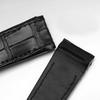 20mm 23mm Genuine Leather Watch Band for Cartier Santos 100 Watch Band Men Women Santos Glue Head Belt Folding Watch Straps