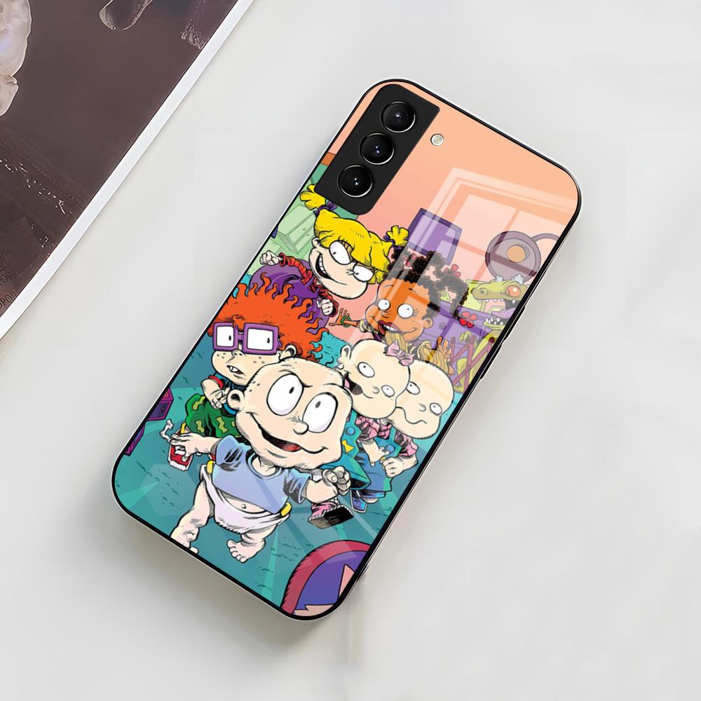 Movie R-Rugrats Cartoon R-ReptarS Phone Case For Samsung A56 A36 A26 A16 A15 A25 A35 A55 A14 A34 A24 A54 Glass Case
