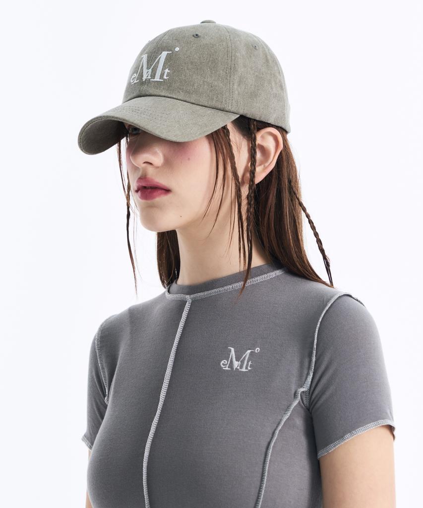 Mucent Signature Ball Cap (Dyed Khaki)