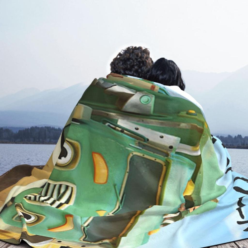 Coperte Cartoon di Hank e Camion della Spazzatura Morbida Calda Coperta Plaid in Flanella Copriletto per Letto Soggiorno Picnic Viaggio Casa Divano