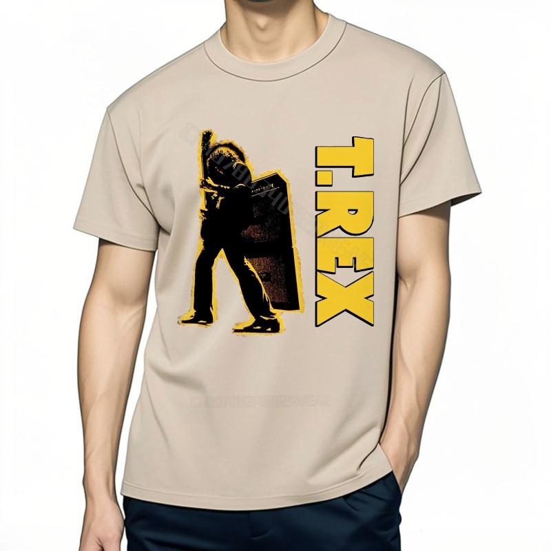 Tee Shirt Daily Wear Trendy Tshirt T Rex Silhouette Design Quickdry Tshirt For Man Trendy Daily Wear Fashion Tshirt