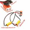 2x 50W 6 ohm H7 Car Load Resistor Error Canceller LED Decoder Canbus Free Wiring Canceller Decoder Light Aluminum shell power