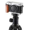 Aluminum Quick Release Plate Featuring Wood Grip and Fast Toolless Setups Secure Mounting for XE5 Photography