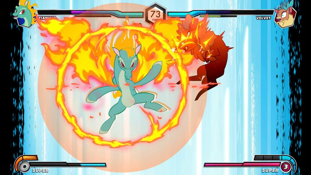 Them's Fightin' Herds Deluxe Edition for PlayStation 4 - Japan Import (Japanese Version) / 2D Fighting Game
