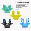 Soft Silicone Snorkel Regulator Mouthpiece Octopus Regulator Diving Equipment Breathing Tube Accessories For Scuba Diving