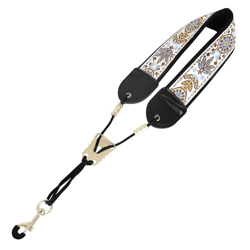 

Adjusted Length Saxophone Neck Strap Soft Saxophone Belt Breathable Strap Padded Upgraded for Tenors Saxophone