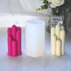 7 Irregular Cylindrical Silicone Moulds DIY Scented Candle Shapes Making Furniture Decoration Silicone Moulds