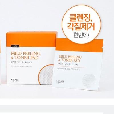 Milde RUEJOQQK Peeling & Toner Pads 30 Stück (Beuteltyp)
