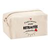 Trousse multifonction Bazar d'une Retraitée adorée Cadeau Anniversaire Idée Personnalisé | Trousse Scolaire Fournitures Bureau
