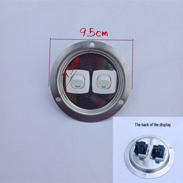 CIMC LED Roof Light for Reefer Container, 12V/24V, with Stainless Steel Switch