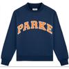 Lente 2026 PARKE Dames Crewneck Katoenen Sweatshirt met Letterprint - Casual Losse Top
