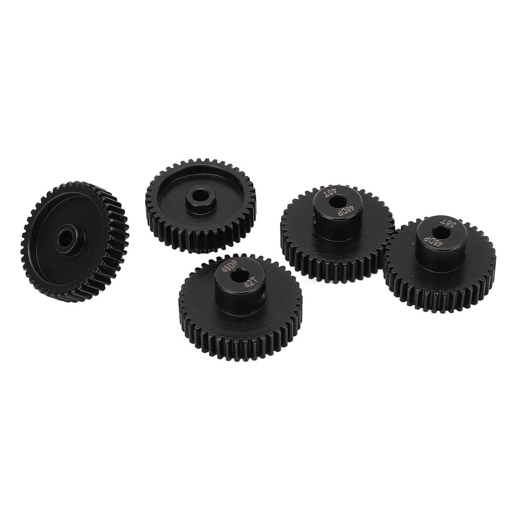 5Pcs RC Pinion Motor Gear F 48DP 0.53m 38T 39T 40T 41T 42T Accessory for 3.175mm Shaft