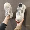 Fashion Sports Shoes for Women 2025 Spring and Autumn New Style Lace Up Casual Board Shoesbig Toe Thick Sole Lightweight Women's Shoes