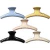 13cm Korean Hand-drawn Line Hair Clip Women's Summer New Fashion Simple Shark Clip Hair Accessories