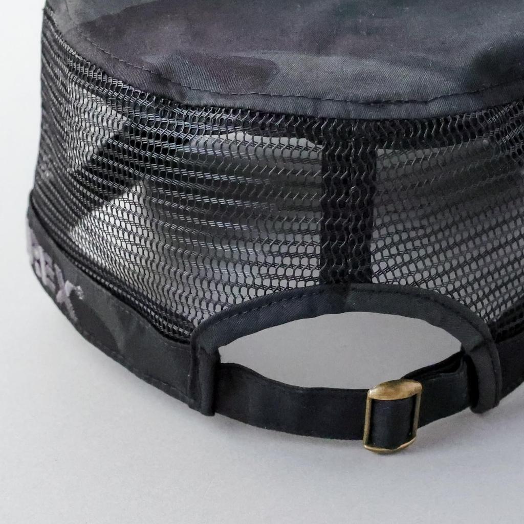 Custom Made BIG SIZE Standard Mesh Work Cap Mesh Cap Hat XL Large Size Cap Black Deep Spring Summer Big Size Black [Avirex] Men's Men's (JP, Alphabet,