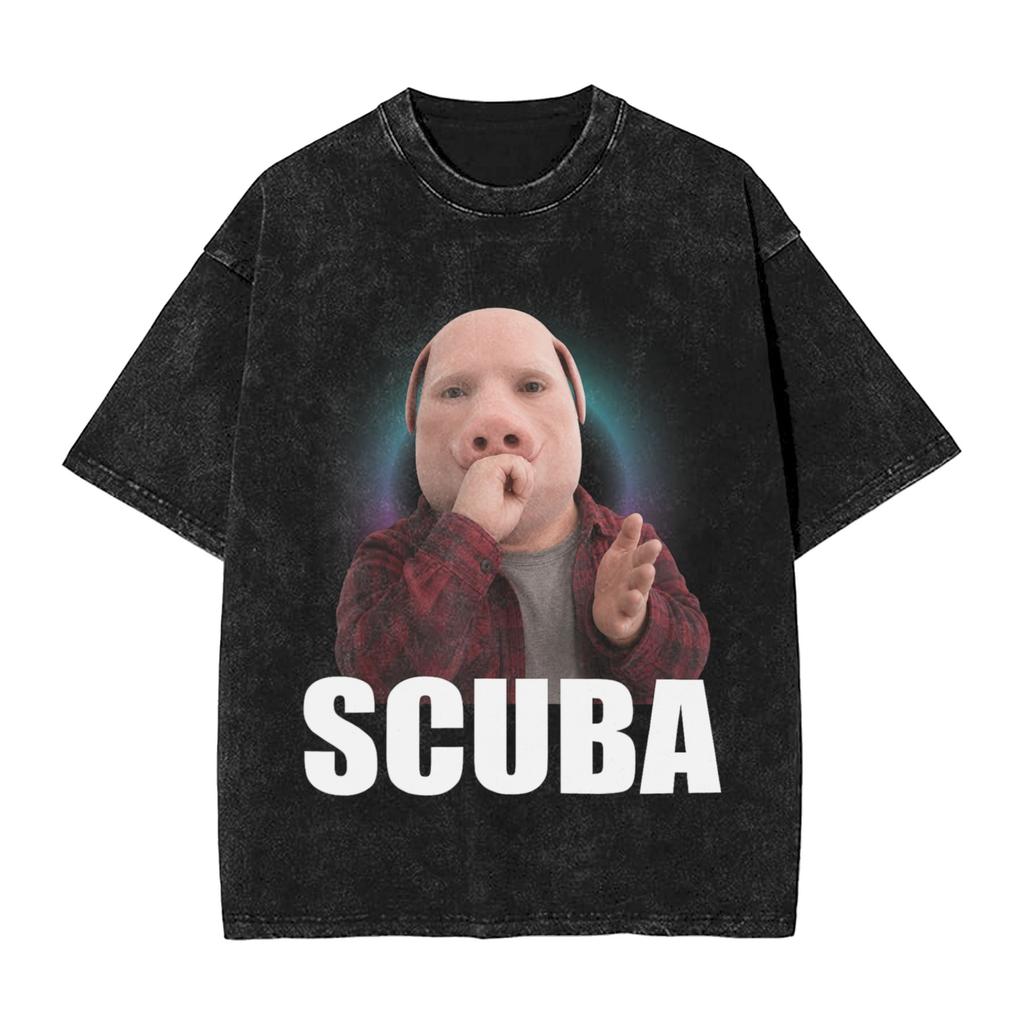 Funny John Pork Meme Vintage John Pork Bootleg T Shirt For Men Pure Cotton Fun Tshirt O Neck Tees Short Sleeve Tops Plus Size