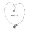 Mode Vortex Stern Anhänger Halskette Einfache Y2K Choker Halskette Süße Coole Schlüsselbeinkette Sommer Schmuck
