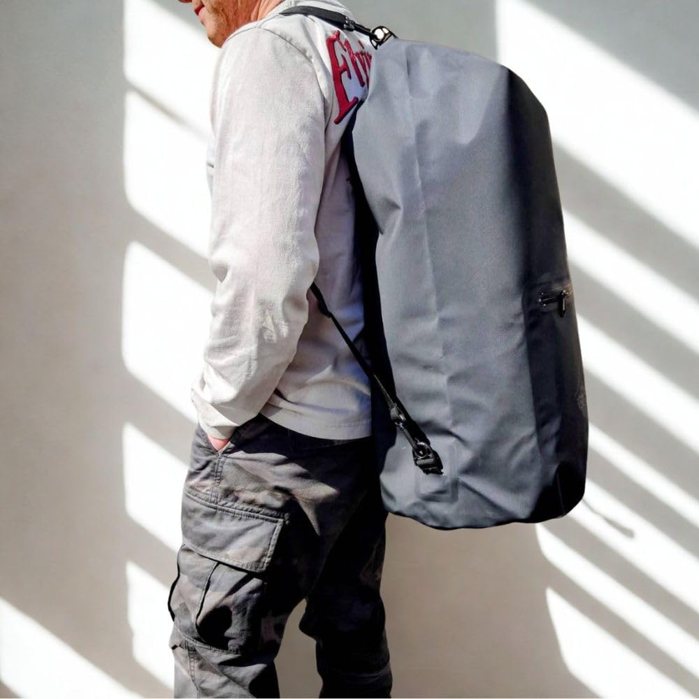 Motorcycle NEXYL 60L Waterproof Drum Bag for Large Fully PVC Outdoor Motorcycles, Capacity, Waterproof, Tarpaulin, Roll-Top Backpack, Touring,