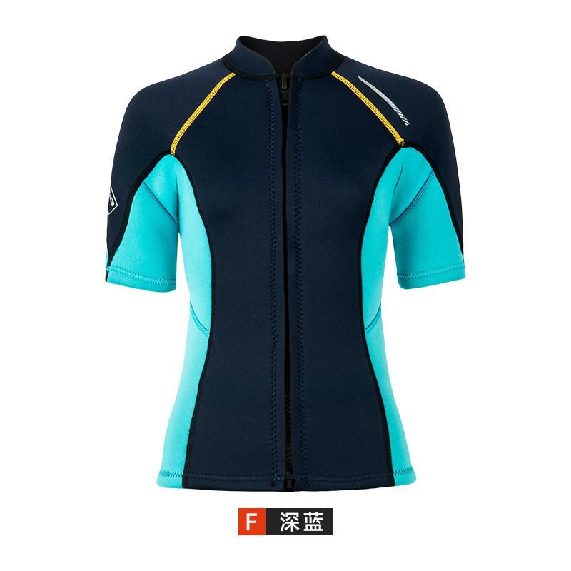 1.5mm Neoprene Wetsuit Set Women Men Short Sleeve Shorts Snorkeling Surfing Swimming Diving Warm Water Sport Gear