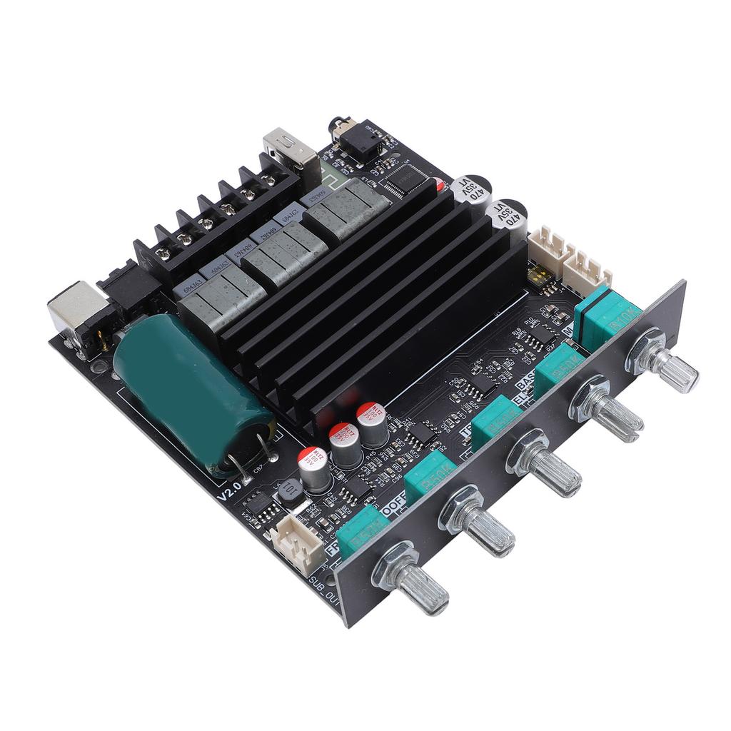 Bluetooth Amplifier Board TPA3221 Chip 2.1 Channel 100Wx2+200W Output DC12-30V Sound Power