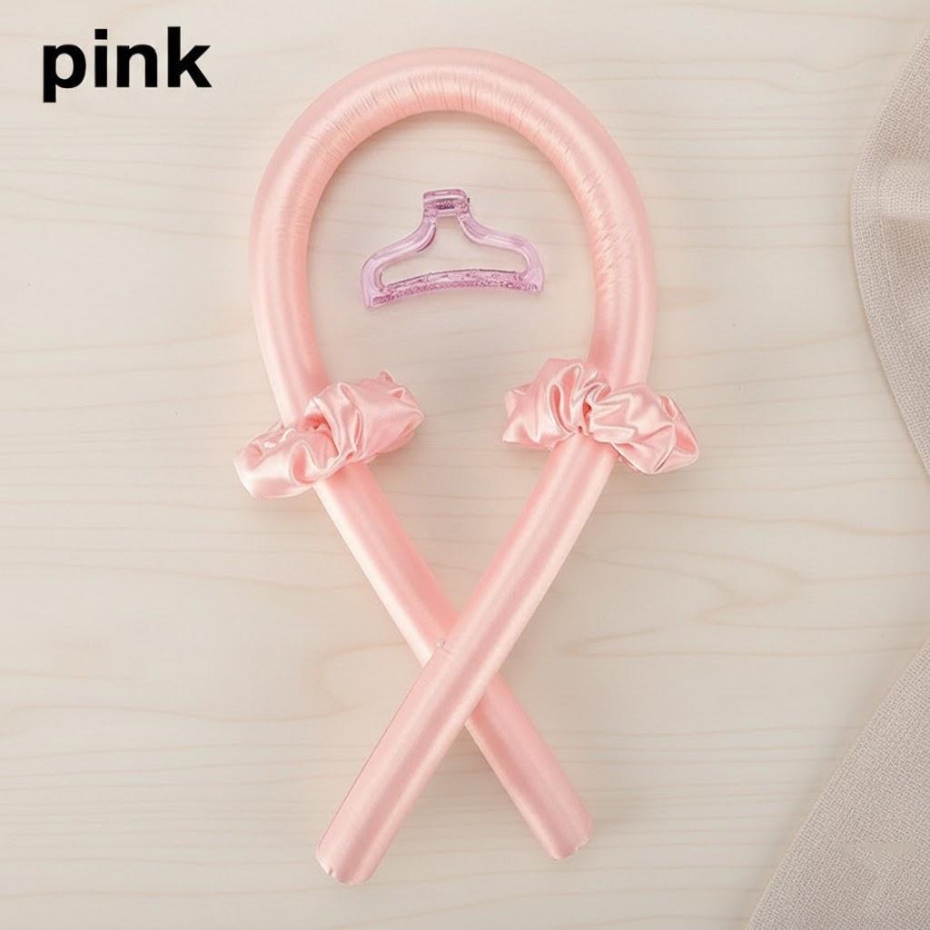 

4PCS Heatless Curling Rods Hair Rollers Silk Curling Ribbons Styling Tools for Natural Curls Hair Care Accessories
