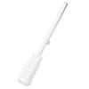 Mameita Bottle Washer, White (Extended) 3.5cm W X 3cm D X 28.2cm H, Mini Bottle Washer, Compact Storage, Foaming Net Sponge, KB-482