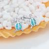 Women's Summer Opal Turtle Earrings