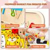 [Wooden Animal Toolbox] Children Wooden Toolbox Educational Toys Nuts Screws Simulated Carpenter Assembly Repair Tools Creative Play Set