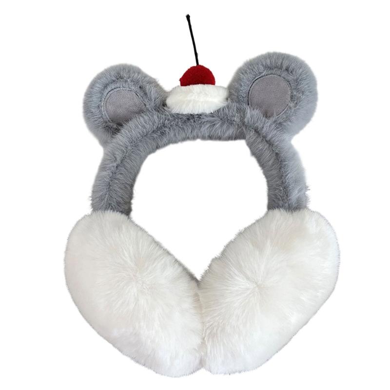 Furry and Warm Plush Ear Warmer for Winter Outdoor Activities Keep You Warm in Cold Weather for Skiing