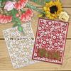 Flower Background Frame Metal Cutting Dies for Card Making Scrapbooking DIY Album Paper Craft Die Cut