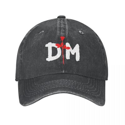 Men Women Baseball Cap DM Band Dave Gahan Martin Gore Distressed Washed Hats Cap Activities Snapback Hat