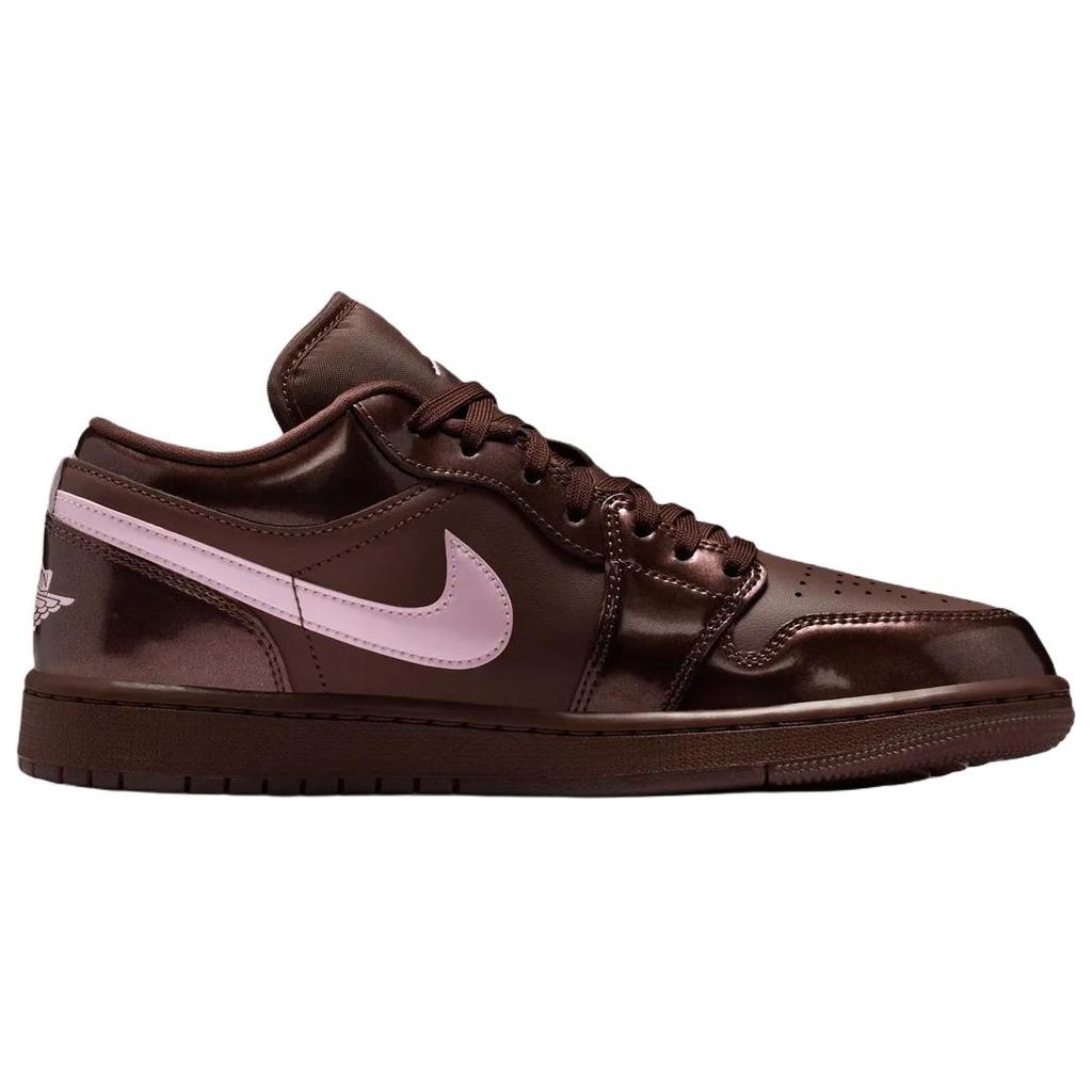 Air Jordan 1 Low Valentines Day - Chocolate 2026 Unisex Sneakers Braun Schokoladenbraun-Rosa-Schaumstoff IQ9787-262
