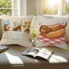 Dackel niedlich   Kissenbezug Kissenbezug Polster Sofa Wurfkissen Heimdeko Kissenbezug