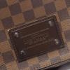 Used LOUIS VUITTON Brooklyn PM Shoulder Bag N51210 Damier PVC Coated Canvas Leather Brown Ebene Used Unisex