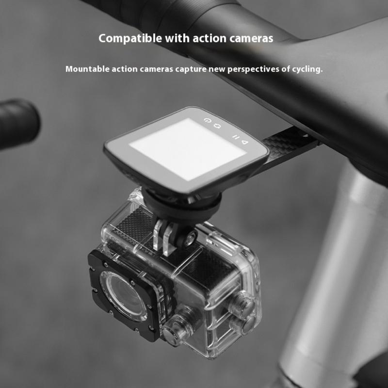 Bike Attachments Durability Bike Computer Holder Cycling Equipment for Bicycles Speedometers and Camera