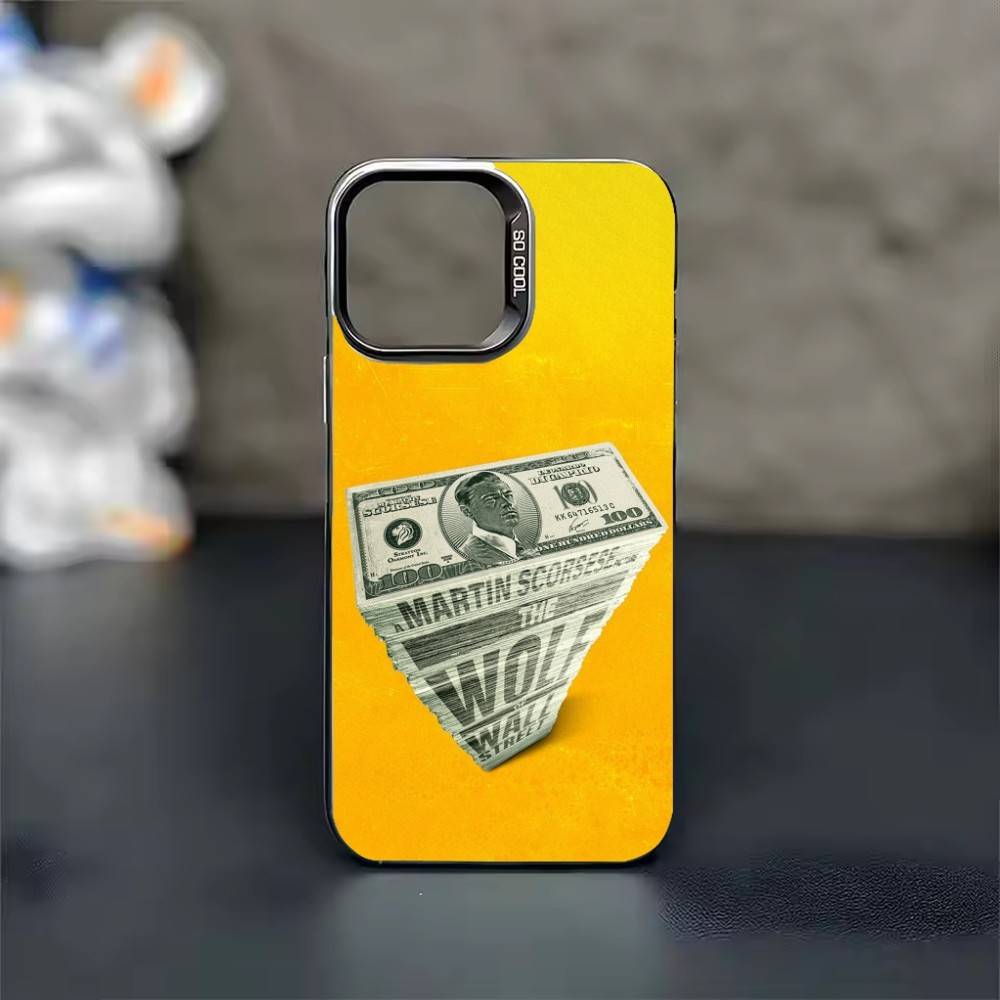 Movie The Wolf of Wall Street-S Phone Case For iPhone 17,16,15,14,13,12,11,Pro Max,Plus Candy Silver Cover