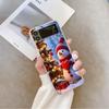 Winter Snow Scene Snowman Christmas Tree Clear Phone Case for Samsung Galaxy Z Flip 7 Flip 6 4 3 Folding Cover for Z Flip7 Flip5