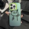 Silver Personalized Middle Finger for Apple 11-16e, Creative Case for 14/13/12, Fits XR Small.