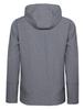 Little Donkey Andy Softshell Ski Outdoor Jas met Fleece Carbon Maat 3XL Herenjas, Voering, Met Capuchon, Winter, Grijs,