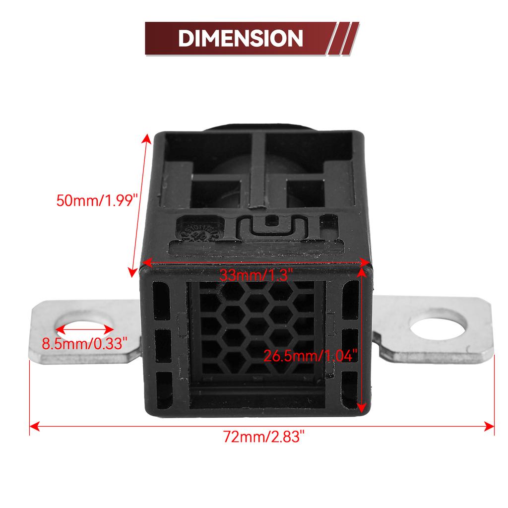 4F0915519 Battery Cut Off Fuse Overload Protection Trip Standard For A3 S3 S4 A4 A6 A5 S5 S6 A8 S8 Q5 Q7 TT RS4 RS5 RS6 RS7