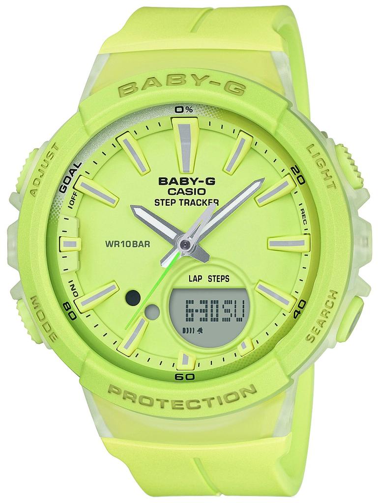 Baby Gee FOR SPORTS Watch with Pedometer Function [Casio] BGS-100-9AJF Women's