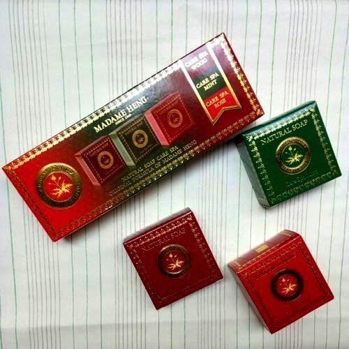 Seifenset - Sandelholz - Rose - Minze - 3 x 150g - Ohne Parabene