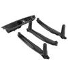 Carbon Fiber Style Interior Door Handle Trim Decorative Cover Fit for X5 X6 E70 E71 2007?2013