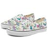 Vans Authentic unisex low-top skate shoes white with butterfly and floral print VN0A5HZSUC0