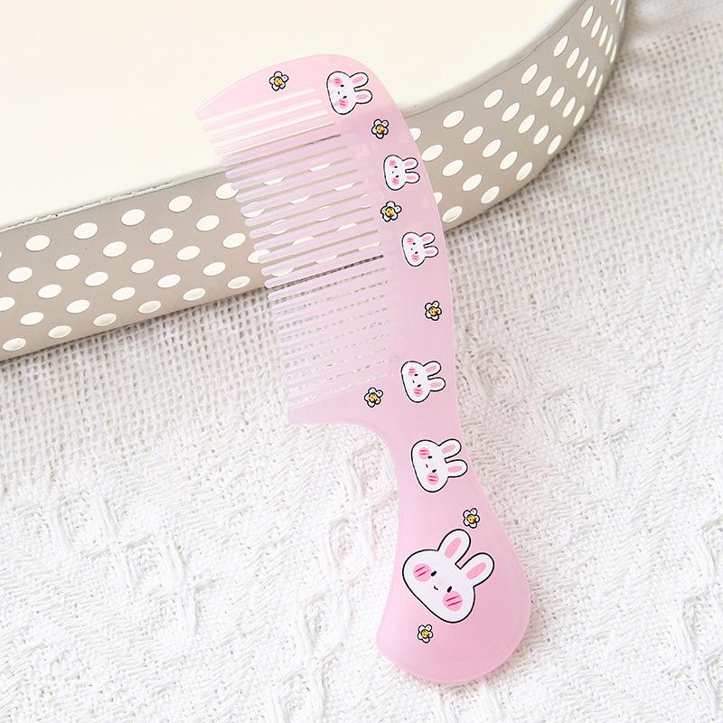 Tragbarer Cartoon-Kamm: Niedlicher, kleiner Kinderhaarkamm für Schüler & Zuhause, Perfekt für glattes Haar